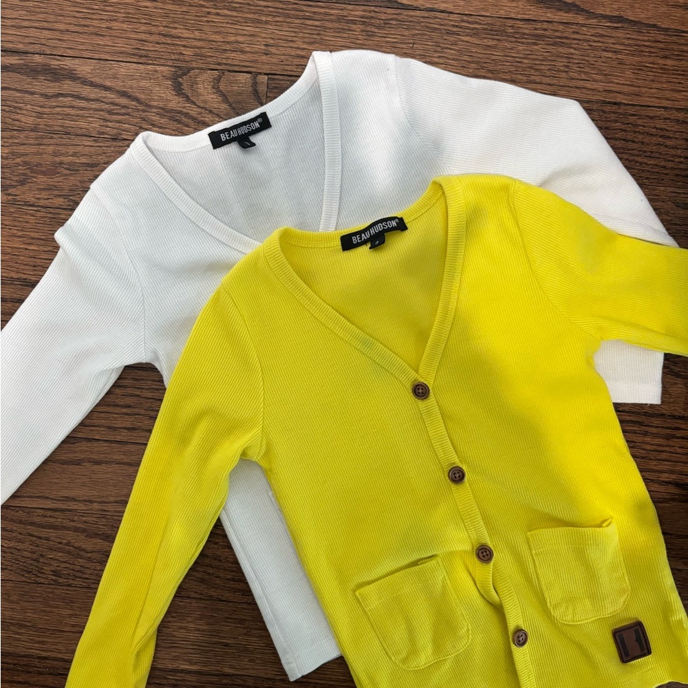 Beau hudson button down cardigans